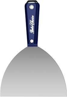 Bates- Putty Knife, 6-Inch, Carbon Steel, Flexible, Metal Scraper, Spackle Knife, Drywall Spackle, Metal Paint Scraper Tool, Putty Knife Scraper, Wall Scraper