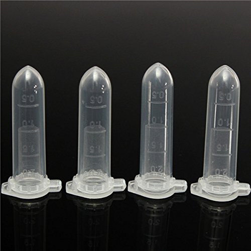 EsportsMJJ 100pcs 2mL tubi in poliPropilene PP centrifughe