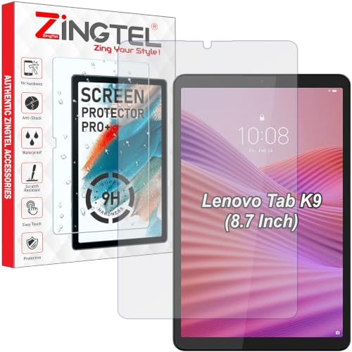 Image of Matte Screen Guard Compatible With Lenovo Tab K9 2025 / Tab One 2025 (8.7 inch Inch Tablet) Flexible Anti Glare Matte Screenguard Not a Tempered Glass Screen Protector