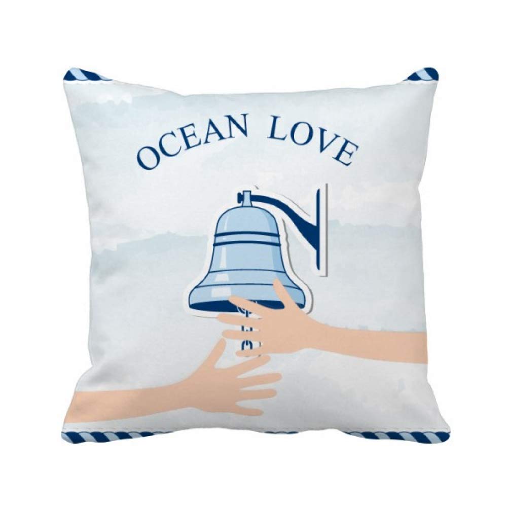 Coussin de mer océan DIYthinker - Housse carrée pour décoration marine