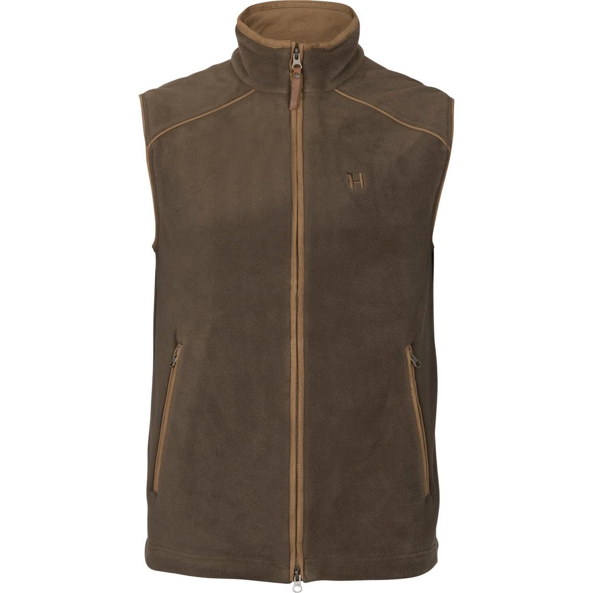 2026 Harkila Mens Sandhem 200 Waistcoat - Demitasse Brown