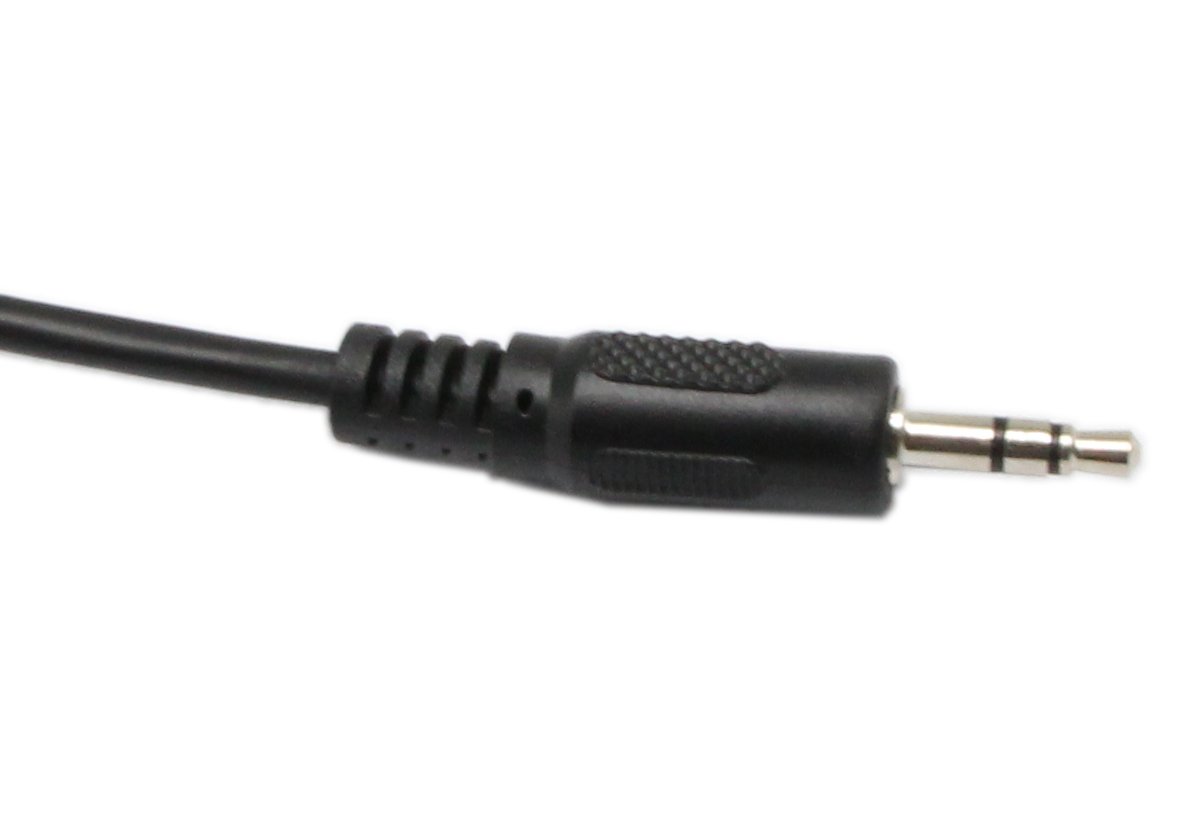 CERRXIAN DB9 9-pinowy kabel żeński, DB 9 żeński do TRS 3,5 mm (1/8 cala) TRS stereo męski szeregowy kabel danych - 6 stóp