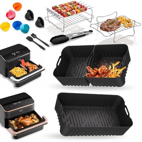 Heißluftfritteuse Zubehör für COSORI Dual Blaze TwinFry XXL 10L Airfryer