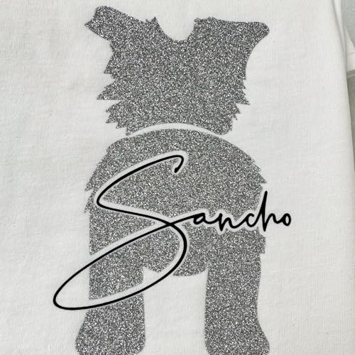 T-Shirt mit Hundemotiv Hundepfote für Hundebesitzer Frauen Männer, Damen Herren Tshirt personalisiert Motiv Hunde und Pfote Spruch Baumwolle, Geschenk für Hundeliebhaber Hundemama Hundefreunde