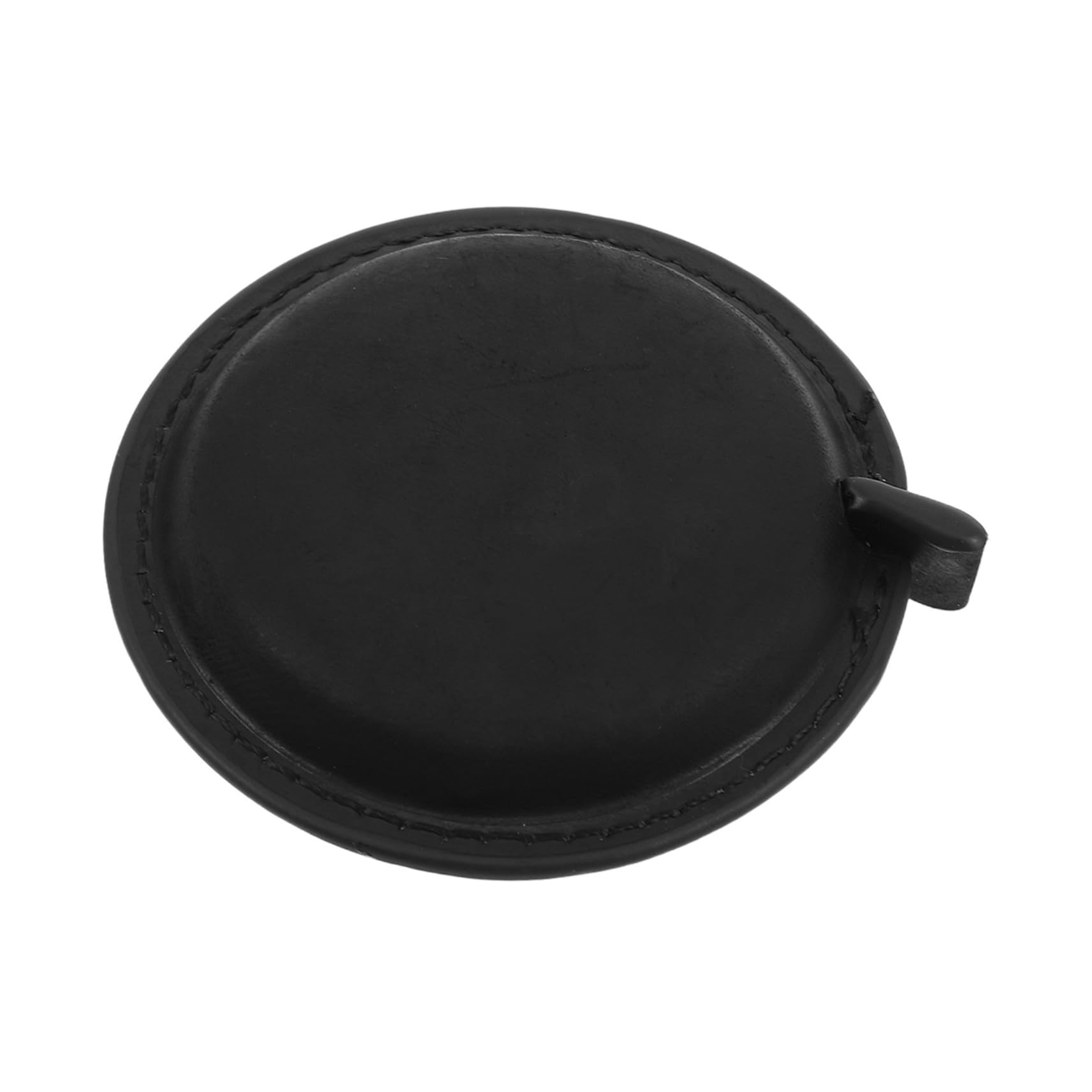 SEWACC Mini Tape Measure Measurement Tape Body Measuring Ruler Retractable Ruler Genuine Leather Black