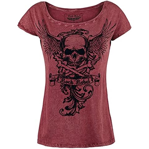 Camiseta Rock Rebel by EMP Rocky roja Cover