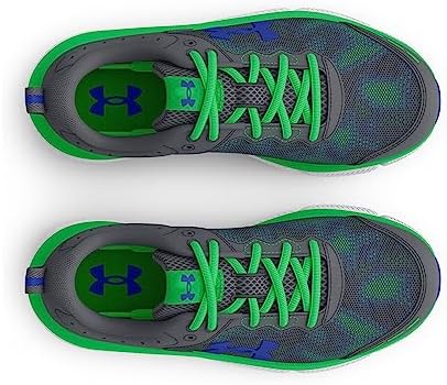 Under Armour Boy's Assert 10 (Big Kid) Pitch Gray/Green Screen/Team Royal 5.5 Big Kid M | Image 1