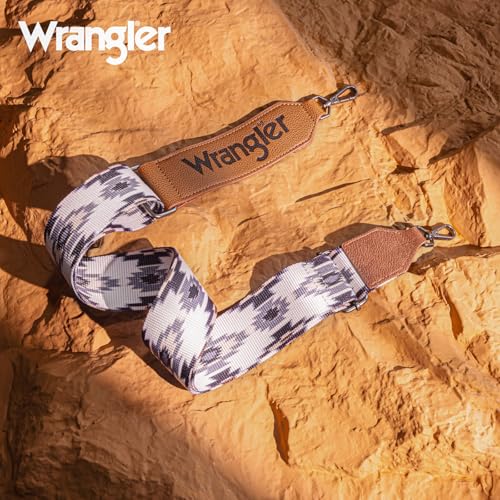 Image of Wrangler Strap Western Purse Straps Replacement Crossbody Handbag Adjustable Aztec Wide Guitar Strap