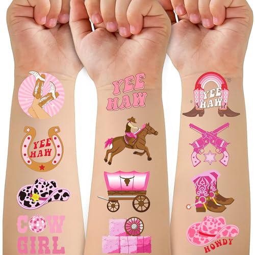 53 PCS 80s Temporary Tattoos, Retro 1980s Hip Hop Party Birthday Decorations Fake Game Console Recorder Tattoo Body Sticker for 80s Birthday Party Favors Supplies Kids Boys Girls Party Bag Filler