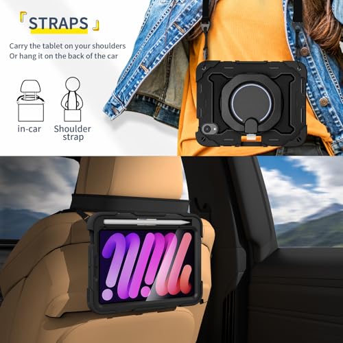 Coque iPad mini 2024 robuste pour les sorties avec enfants