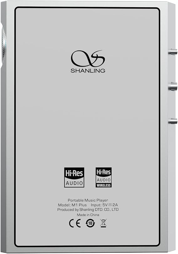 Shanling M1 Plus Hi-Res Digital Audio Player (Silver)