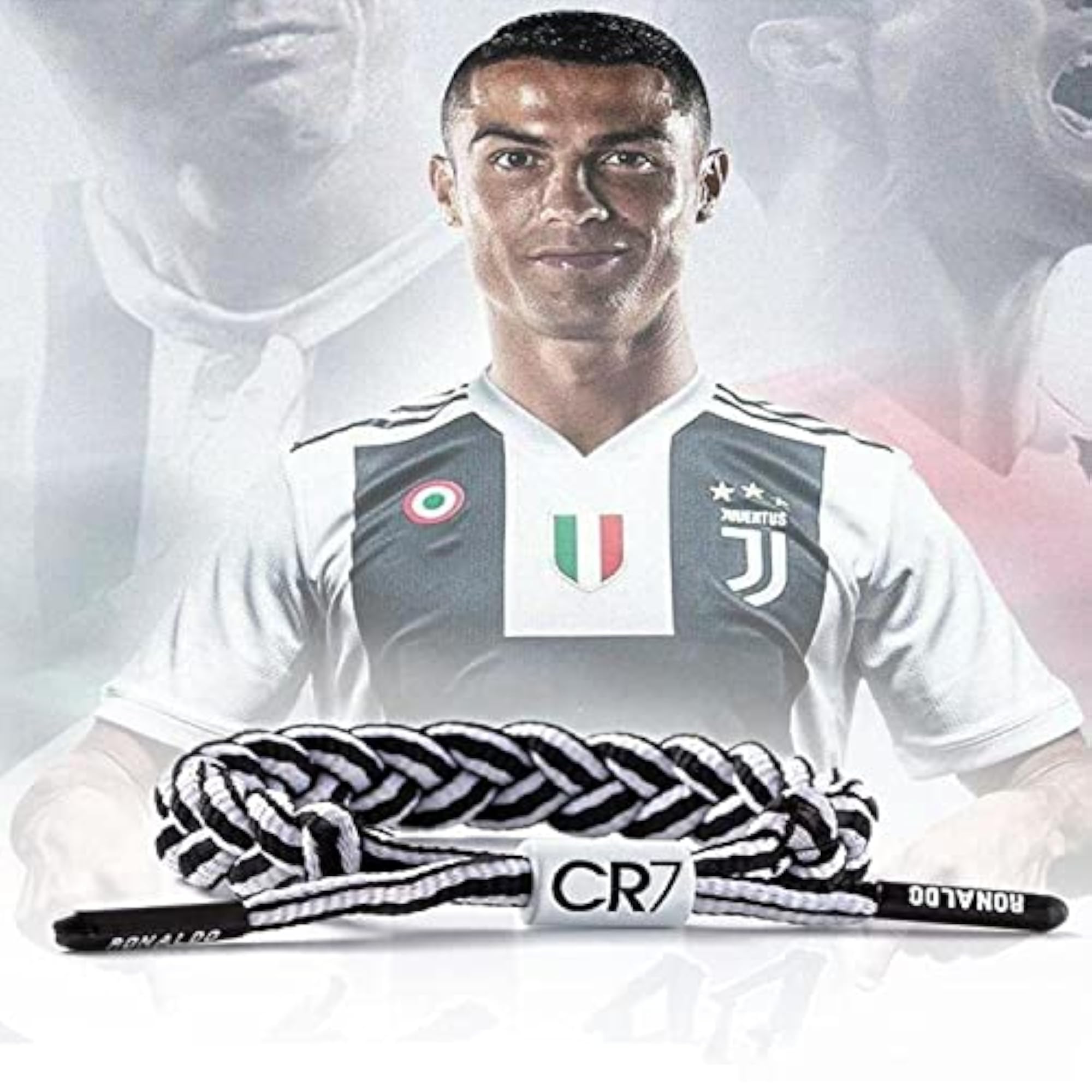 Men's CR7 Ronaldo Braided Adjustable Bracelet, Birthday Gift