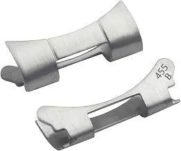 20mm Steel Oyster End Caps Compatible with Rolex 16000  16014  16030  16200  162 - Compare price