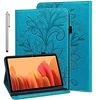 GLANDOTU Hülle für Xiaomi Pad 6 / Xiaomi Pad 6 Pro 11 Zoll mit Stylus Stift - Ultra Dünn Stifthalter Flip Cover PU Leder Schutzhülle Case (Blau) – Ansicht 1