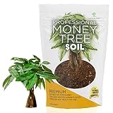 Professional Money Tree Soil | Large 2.2 Quarts Ready to Use for Money Tree Plants | Peat Moss, Coco