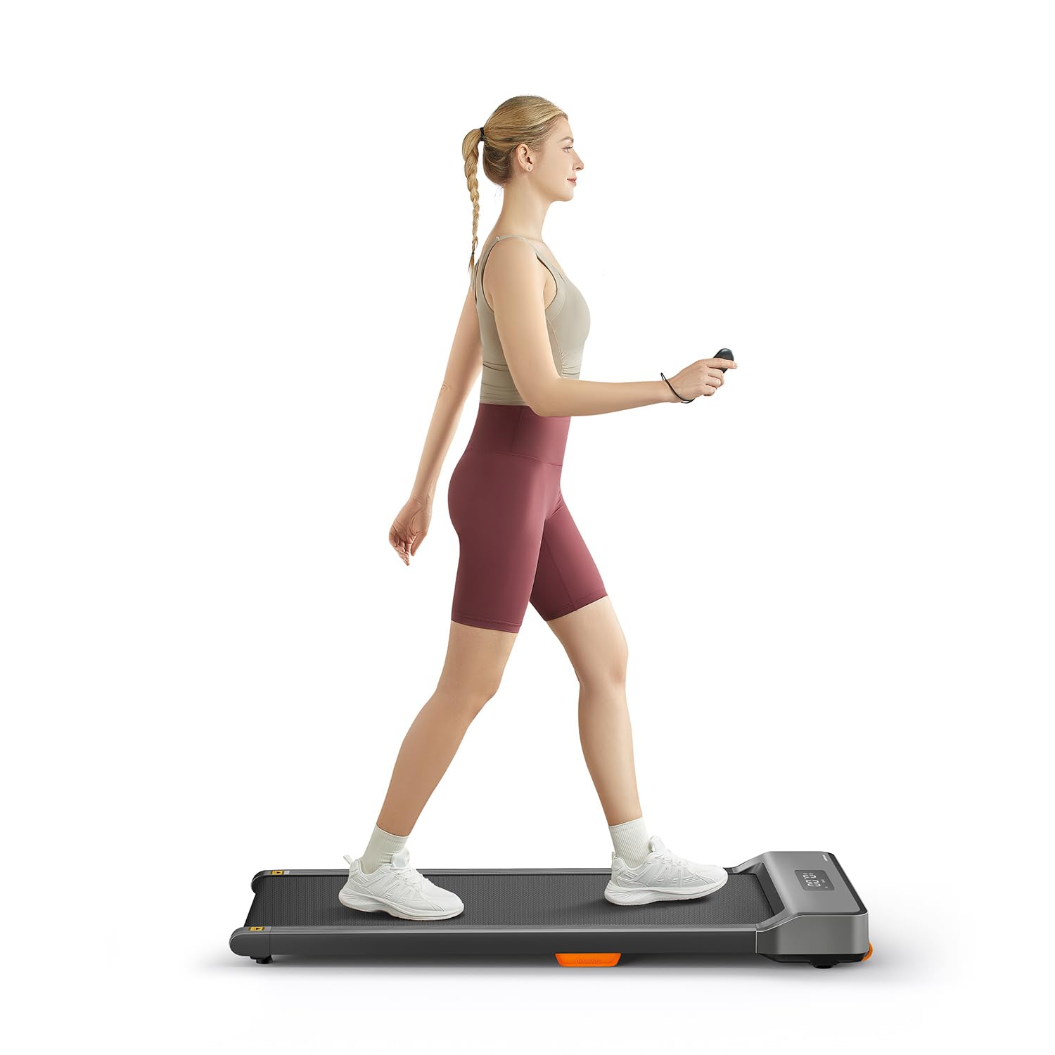 WALKINGPAD Z1SE Under Desk Treadmill for Home Office,Portable Walking Treadmill 2.25HP,Walking Jogging Machine with 120KG Weight Capacity,Remote Control,LED Display,No Installation