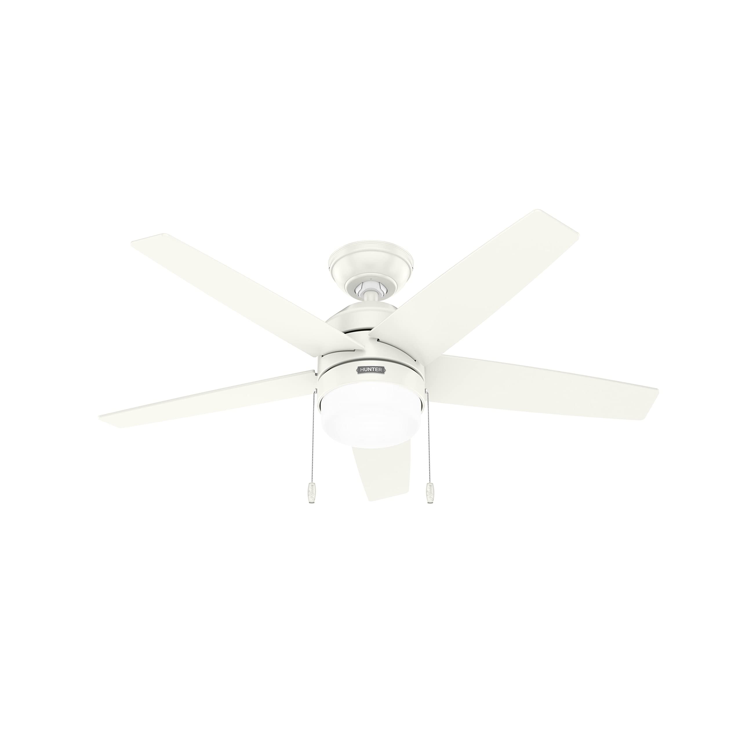 Hunter Fan Company 52494 Bardot Ceiling Fan, Fresh White