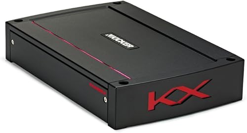 Kicker KXA12002 KXA1200.2 Amplificador Clase D de Rango Completo de Dos Canales