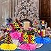 New Years Party Honeycomb Centerpieces 12Pcs Happy 2026 New Year Table Centerpieces New Year Eve Party Decorations for New Year Countdown Party Supplies