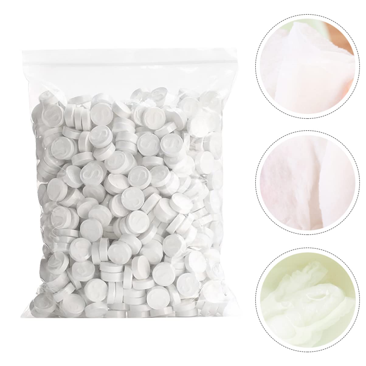 CALLARON 500 Pezzi Maschera Maschera Idratante per Della Assorbenza Facile Usare Materiale Naturale e per Trattamenti Te e Estetici