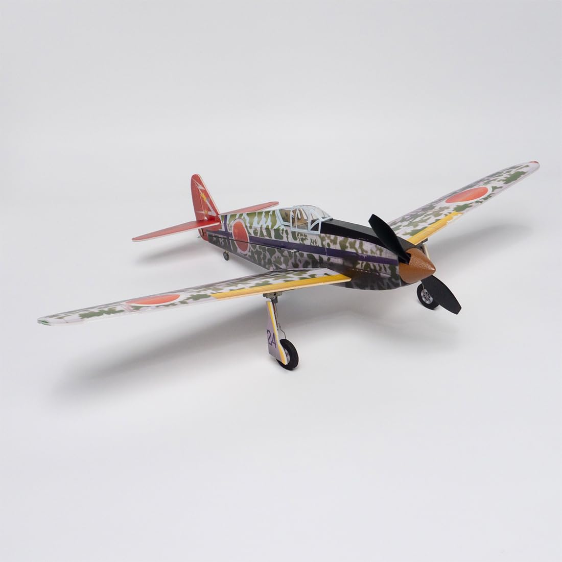 RC KI-61 5CH-Bausatz Für Ein Kampfflugzeug Aus Dem Zweiten Weltkrieg RTF