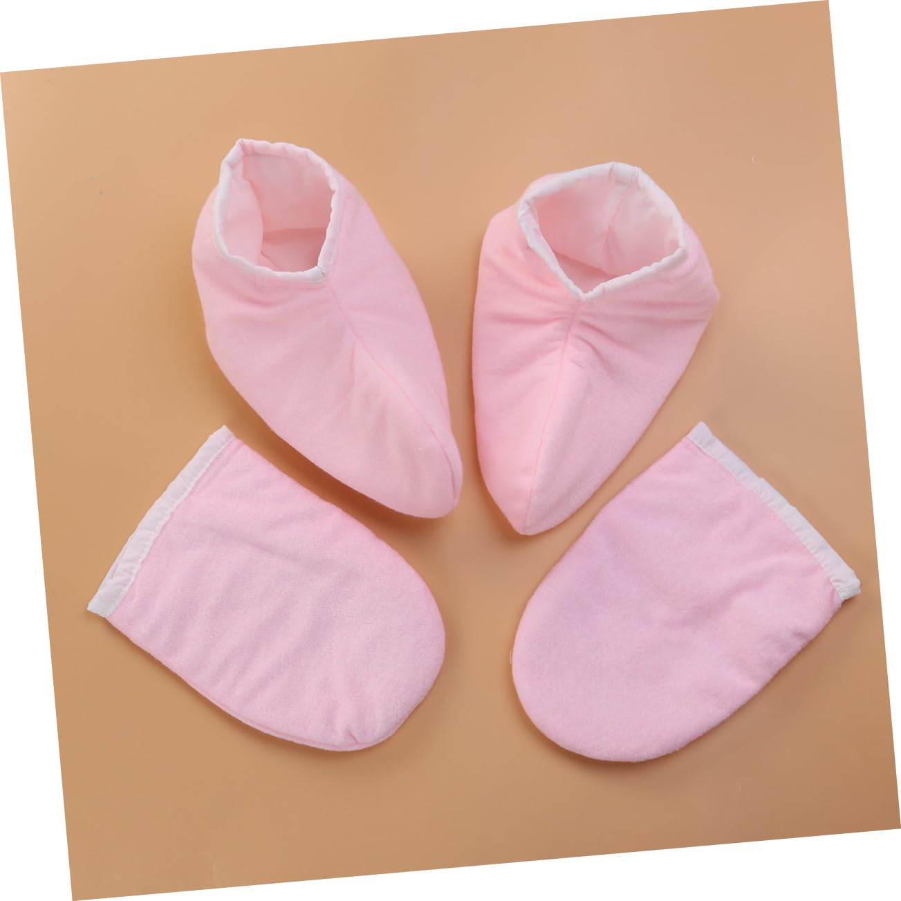 FRCOLOR 2pares Guantes de Parafina para Baño de Cera de Guantes Aislantes Terapéuticos para Spa de Terapia de Calor Uso Manos y Pies