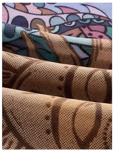 Women's Vintage Tops Beaded Halter Ruched Lettuce Trim Tube Top Boho Mesh Backless Western Tops4