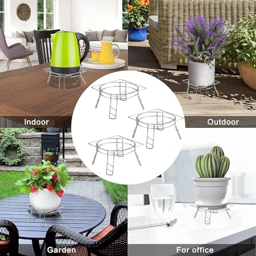 Image of FineArtsMatka Stand Y Fine Trivet Stand Stainless Steel Heat Resistant Trivet for Kitchen Multi-Purpose Heavy Duty Hot Pot & Pan Mat Hot Utensil Stand.