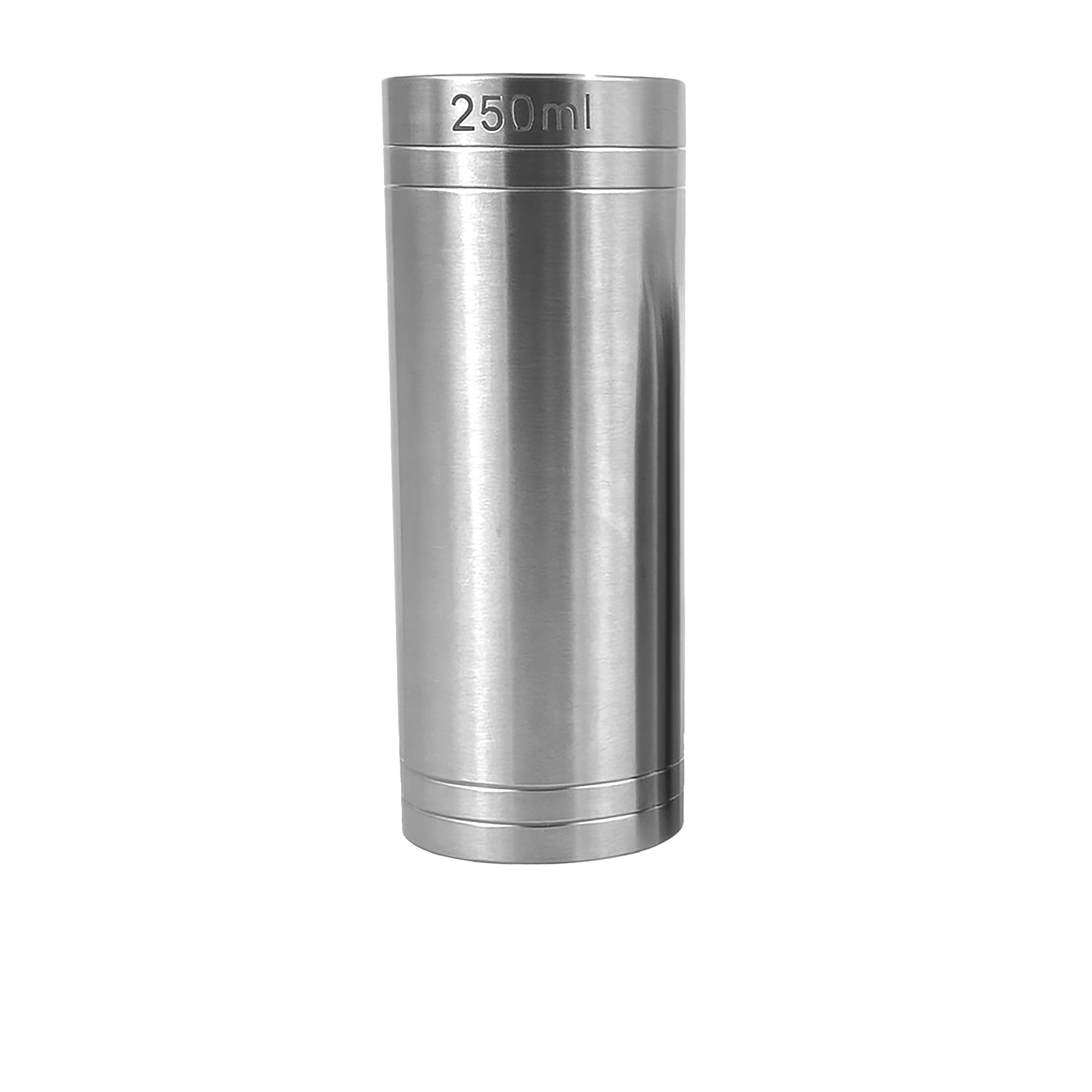 Chabrias Ltd Single 250ml Premium Stainless Steel Silver Thimble Measure Barware Professional Spirit Measuring Cups, Home Bars, Cocktail Stations & Bartenders, CE Marked โ image 1