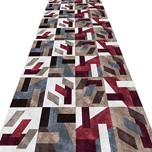 Moqueta corredor antideslizante y alfombra entrada rectangular moderna 2