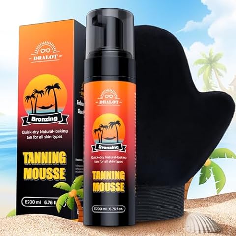 Dralot Ultra Natural Bronze Self Tanner Mousse Cover