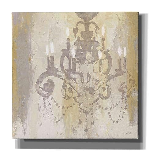 Epic Graffiti 'Candelabra Gold II' by James Wiens, Canvas Wall Art, 18