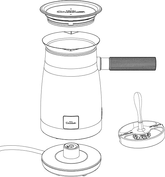 Miniatura 4 de Hotel Chocolat Velvetiser - Máquina de chocolate caliente en casa - Máquina de chocolate caliente de grado barista - Edición platino - 2 cápsulas de