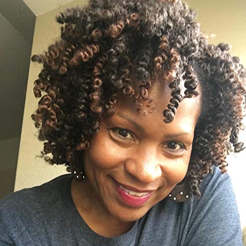 Niseyo 7 Packs Bob Spring Twist Crochet Hair 8 Inch Pre-twisted Spring Twist Braids (T30)
