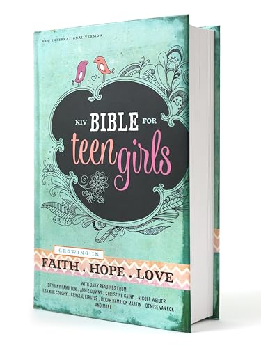 NIV, Bible for Teen Girls, Hardcover: Growing in...
