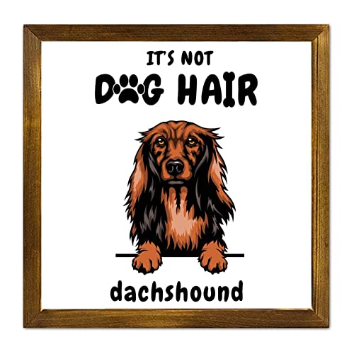 Offrez ce panneau mural en bois Beware of Dogs comme cadeau style ferme