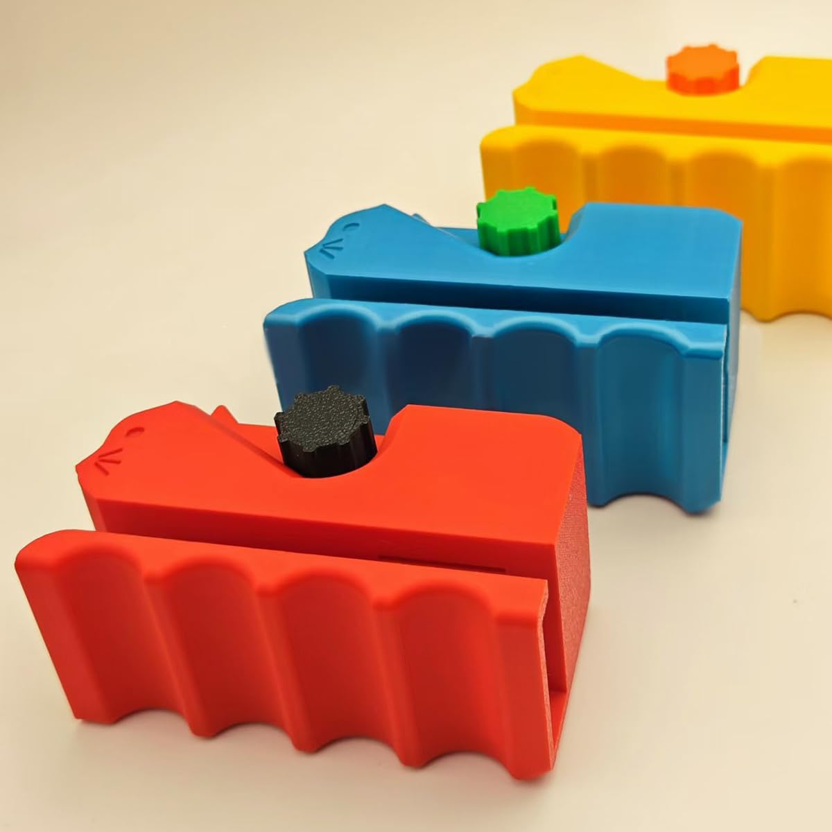 3D-Druck Kartonschneider Für Katzenkratzer – Handgerät, Blau, Aus ABS & Eisen, Zum Basteln Von Kratzbrettern