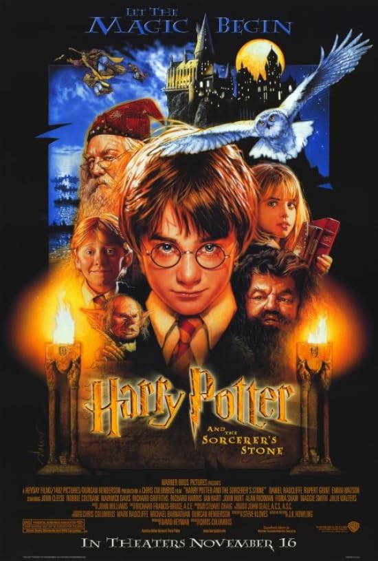 Harry Potter and the Sorcerer's Stone Movie Poster Print (27 x 40)