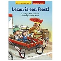 Lezen is een feest! AVI: 3-4 AVI nieuw: M4 - E4 9044747347 Book Cover