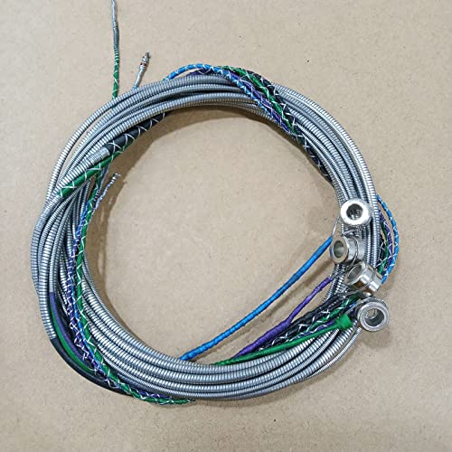 Cordes violoncelle Argent C-G-D-A acier chromé accessoire musique - 5