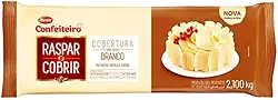 Cobertura Barra Chocolate Branco Raspar e Cobrir 2,100Kg - Harald