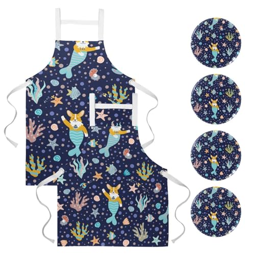 Tablier de cuisine pour pâtisserie qui protège des taches de nettoyage