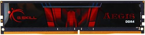 G.SKILL Serie AEGIS DDR4 RAM 16GB (1x16GB) 2666MTs CL19-19-19-43 1.20V Memoria de computadora de escritorio UDIMM (F4-2666C19S-16GIS)