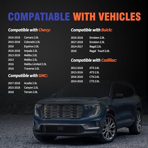 Image of HiSport Valve Cover Gasket Seal 12635953 12627105 12634516 | Compatible with Buick Regal Cadillac ATS CT6 CTS Chevy Camaro Malibu Limited Traverse GMC Acadia Canyon 2.0L 2.5L 2013-2018