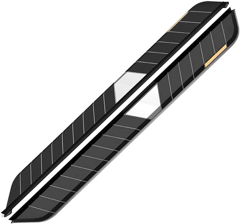 2 Pieces Aluminium Running Boards Side Steps Pedals Nerf Bar Protector Bar Fits for Subaru Forester 2019 2020 2021 - Black