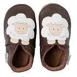 Bobux BB 4016 Baby Schuhe Schaf Choc