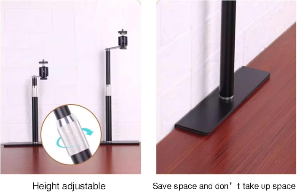 Soporte Proyector Suelo Altura Regulable Elevador Ordenador Portátil Universal Ruedas Bandeja Notebook Mesa Palo Extensible 24-40CM,para CCTV/cámara/proyector/Webcam-Black||34 * 24CM