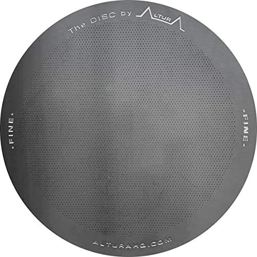 The DISC: FINE Premium Filter for AeroPress Coffee Makers by ALTURA