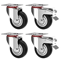 Algopix Similar Product 10 - Nirox 4x Heavy Duty Castor Wheels