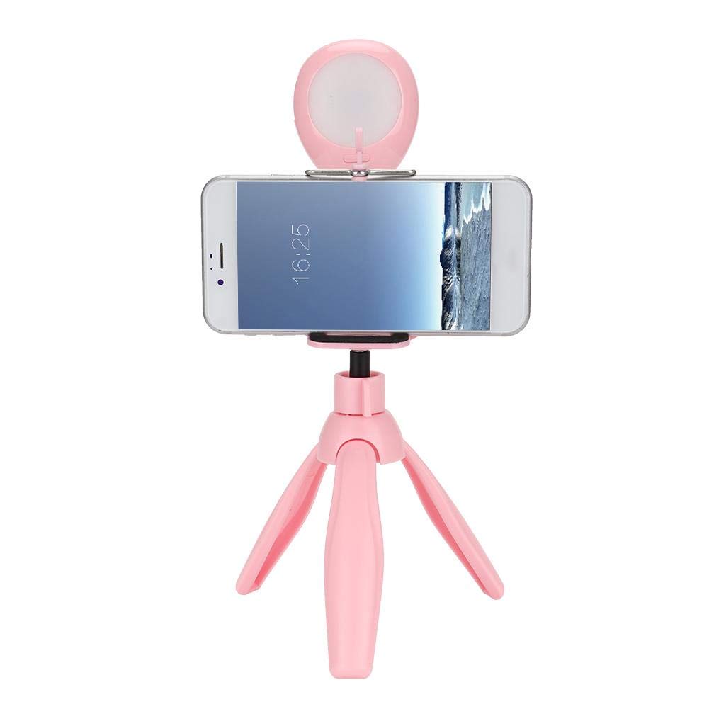 Supporto Da Tavolo Per Telefono Con Luce Anello – Regolabile, Per Vlog, Live E Ricette In Cucina - 2